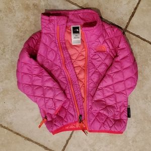 Northface termoball toddler 2T pink jacket